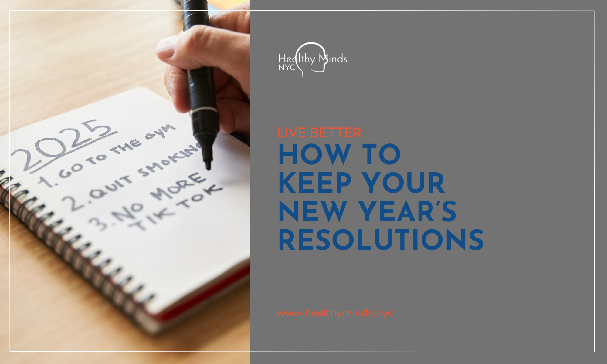 New year's resolutions