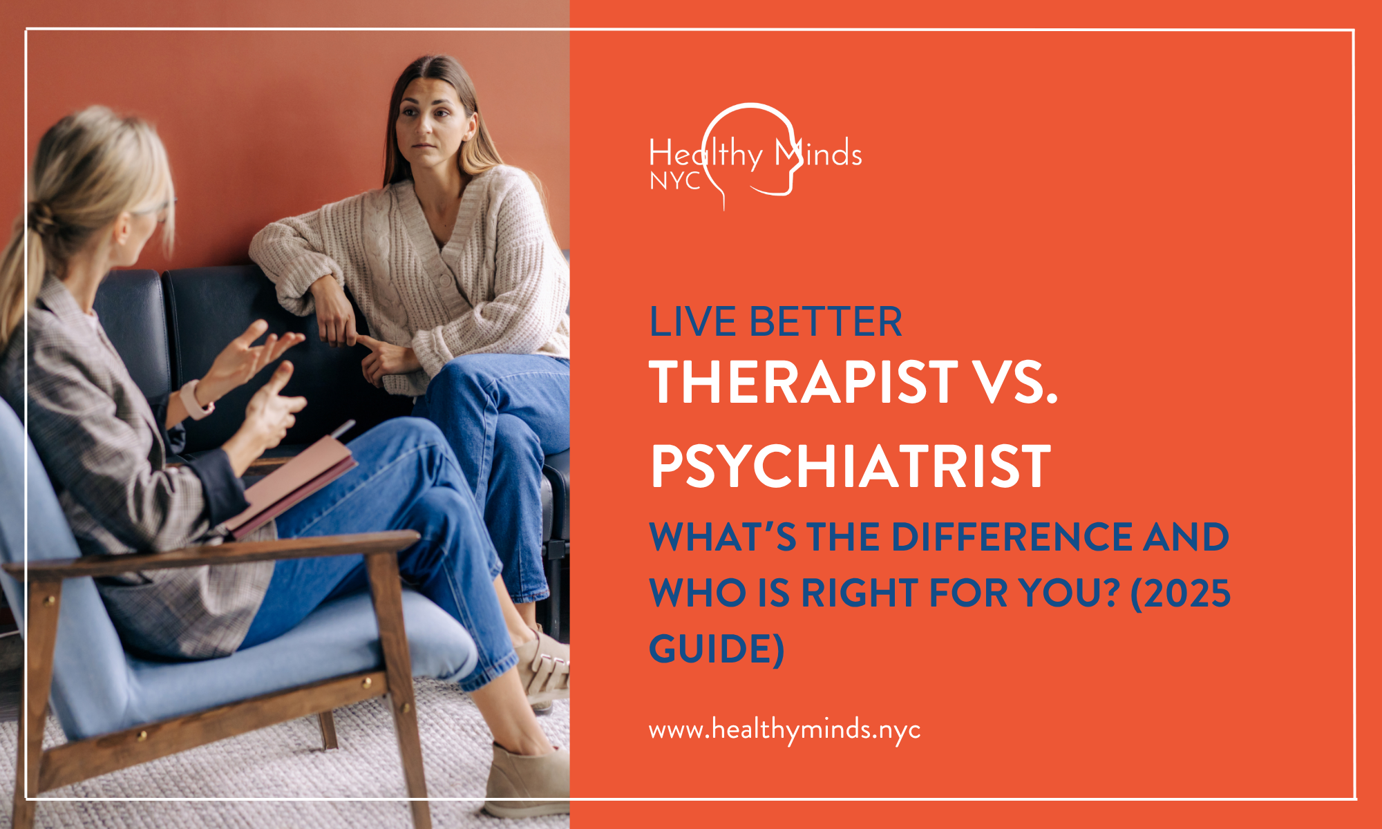Therapist vs Psychiatrist